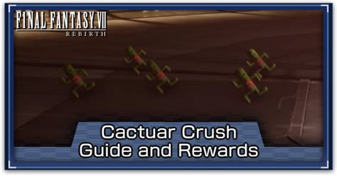 cactuar crush 4|cactuar crush hard mode.